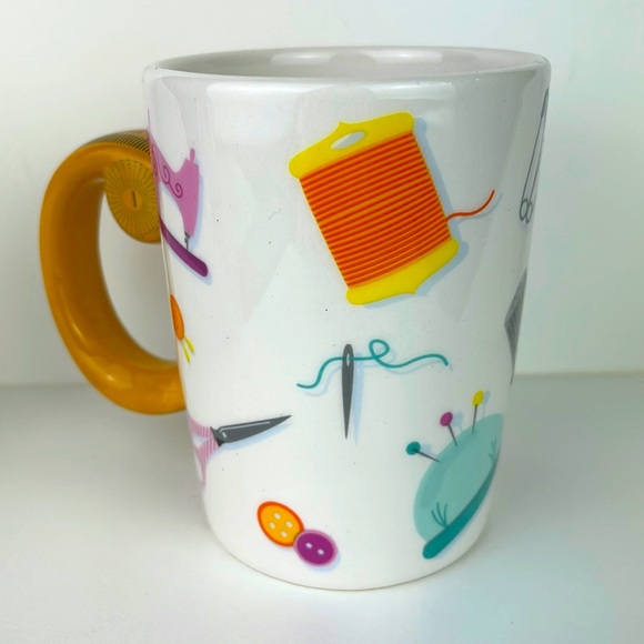 Sewing Tape Measure Mug - Picture 1 of 5